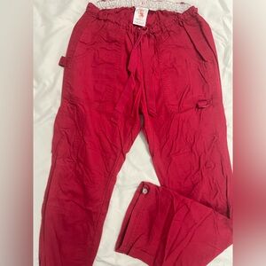 Women’s TALL Cargo scrub pants - S